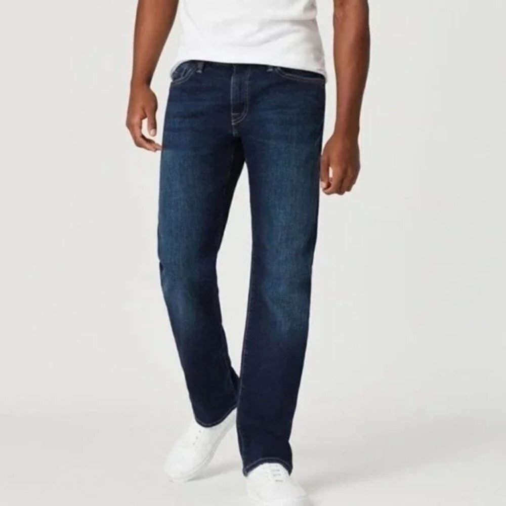 Mavi Blue Denim Zach Straight Leg Jeans‎